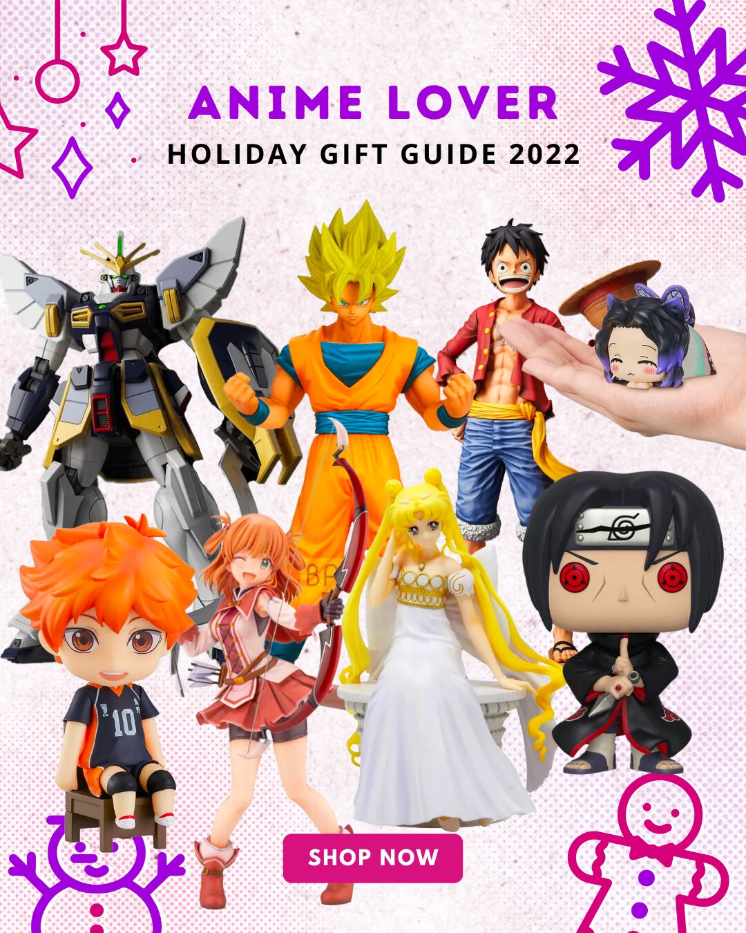 HOLIDAY GIFT GUIDE - Gifts for Anime Fans