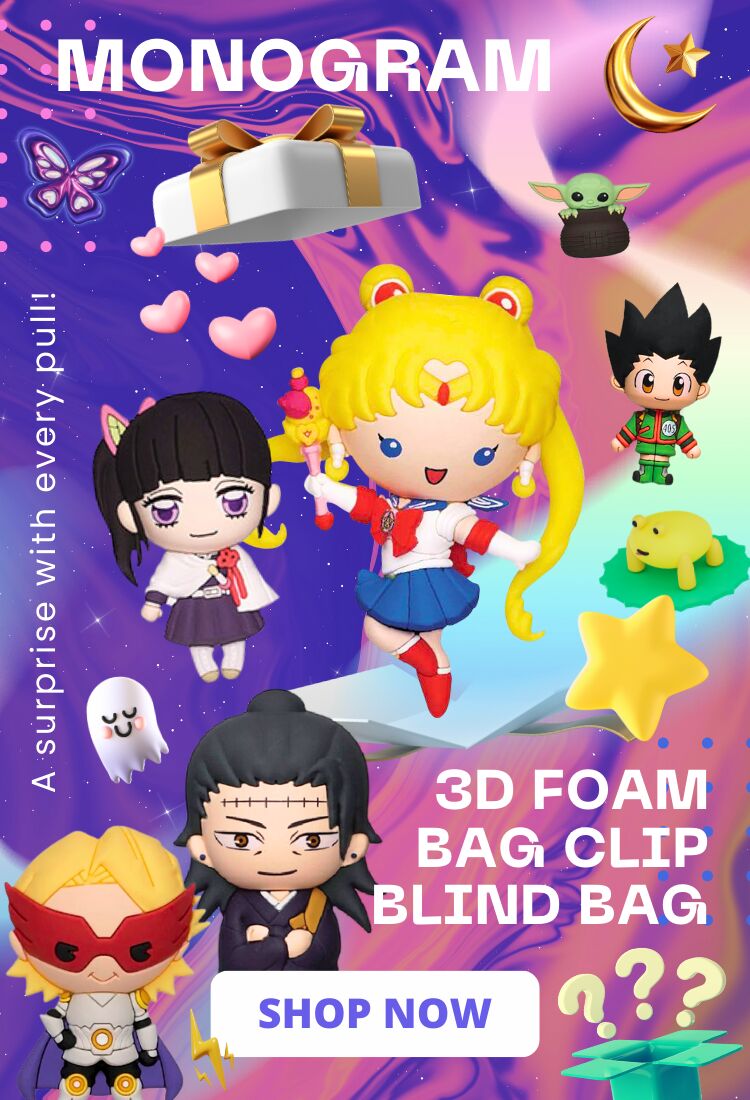 Dragon Ball Z Series 1 3D Foam Bag Clip Blind Bag